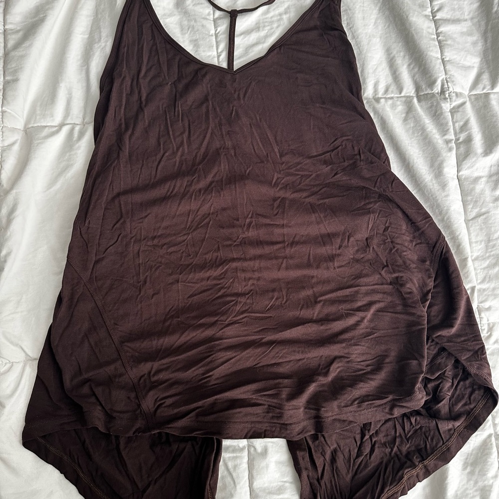 Lululemon Modal Silk Yoga Tank. Size 10.